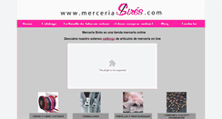 Desktop Screenshot of merceriasires.com